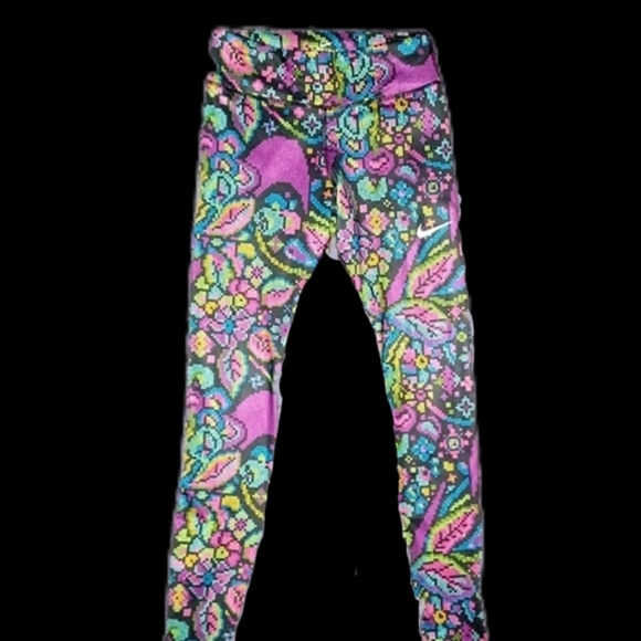 Nike Women's Multi-Colored  Leggings - Picture 2 of 6